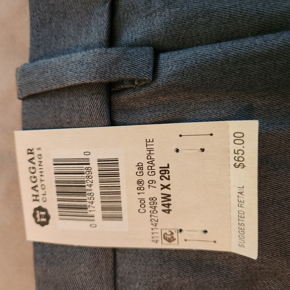 Haggar Graphite Pants